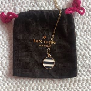 Kate Spade striped necklace